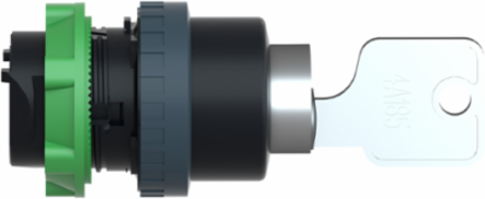 Harmony XB5 Key Switch Selector Head, 22mm, Key Dom 4A185, IP66