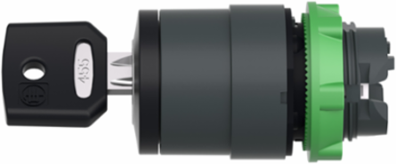 Harmony XB5 Key Selector Switch Head, 22mm, Black, 2 Positions