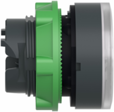 Harmony XB5 Illuminated Push Button Head, 22mm, IP66, Dark Grey Plastic