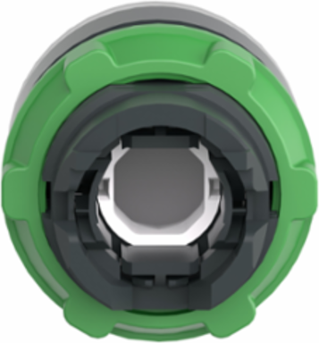 Harmony XB5 Illuminated Push Button Head, 22mm, IP66, Dark Grey Plastic