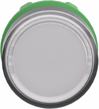 Harmony XB5 Illuminated Push Button Head, 22mm, IP66, Dark Grey Plastic