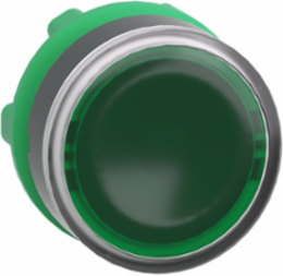 Harmony XB5 22mm Green Illuminated Push Button Head, IP66, 5 Million Cycles