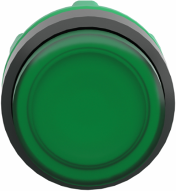 Harmony XB5 Round Green Illuminated Push Button Head 22mm IP66