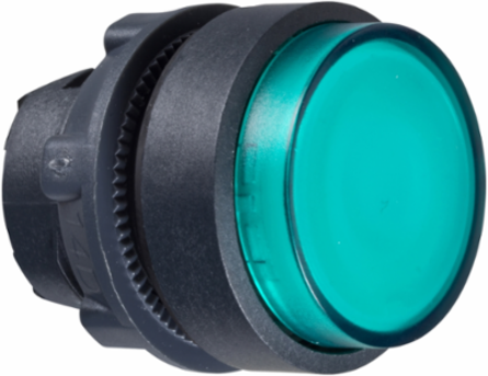 Harmony XB5 Round Green Illuminated Push Button Head 22mm IP66