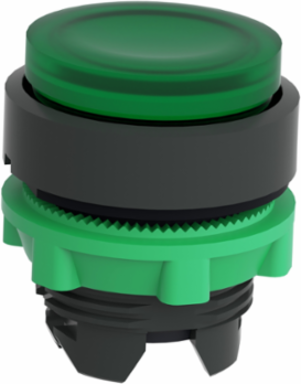 Harmony XB5 Round Green Illuminated Push Button Head 22mm IP66
