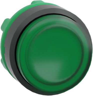 Harmony XB5 Round Green Illuminated Push Button Head 22mm IP66