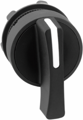 Harmony XB5 Selector Switch Head, 22 mm, 3 Position Spring Return, IP69K