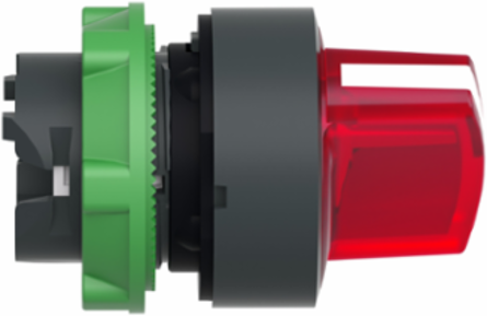 Harmony XB5 Illuminated Selector Switch Head 22mm, IP69K, Round Handle