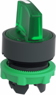Harmony XB5 Illuminated Selector Switch Head, 22mm, IP69K, 3 Positions