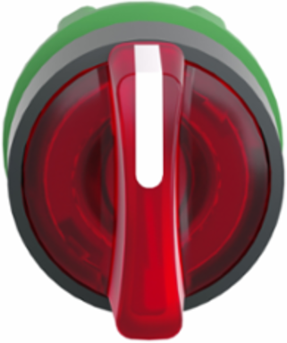 Harmony XB5 Selector Switch Head, 22mm, Red Handle, 3 Positions, IP69K