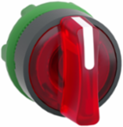 Harmony XB5 Selector Switch Head, 22mm, Red Handle, 3 Positions, IP69K