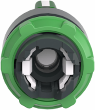 Harmony XB5 Illuminated Selector Switch Head, 22mm, Green Handle, IP69K