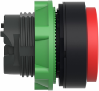Harmony XB5 Red Projecting Push Button Head 22mm, IP66, Spring Return