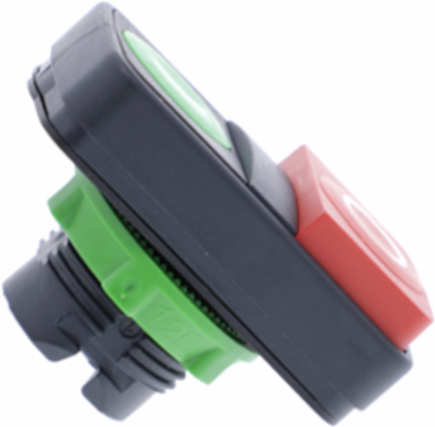 Harmony XB5 Double Head Push Button 22mm, IP66/IP69K, Spring Return