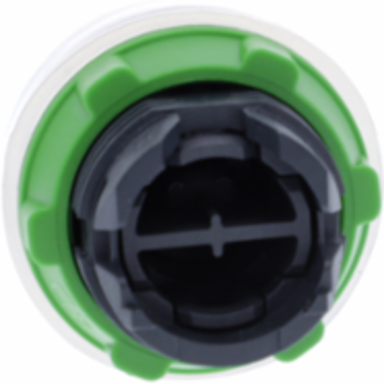 Harmony XB5 22mm Push Button Head - Black, Plastic, Spring Return, IP66