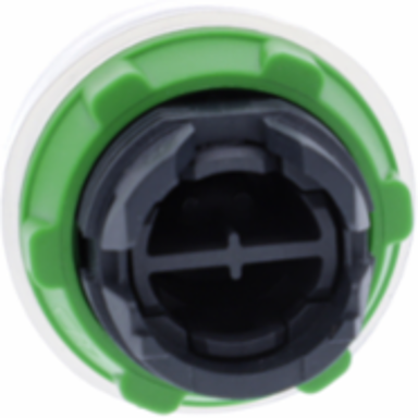 Harmony XB5 22mm Push Button Head - Black, Plastic, Spring Return, IP66