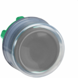 Harmony XB5 22mm Push Button Head - Black, Plastic, Spring Return, IP66