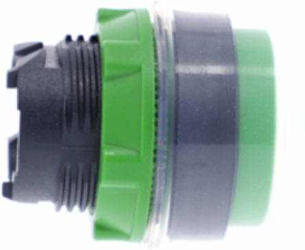 Harmony XB5 Green Projecting Push Button Head, 22mm, IP66/IP67/IP69K, Spring Return