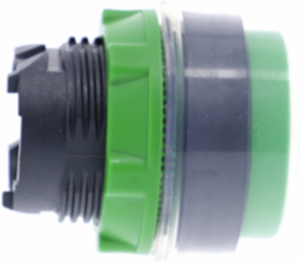 Harmony XB5 Green Projecting Push Button Head, 22mm, IP66/IP67/IP69K, Spring Return