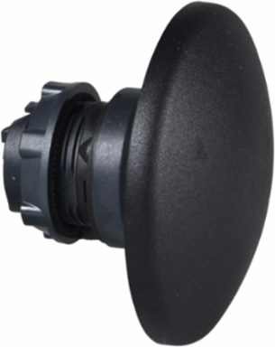 Harmony XB5 60mm Black Mushroom Push Button Head, IP66, Spring Return