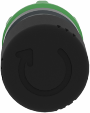 Harmony XB5 30mm Latching Mushroom Push Button, IP66, Plastic