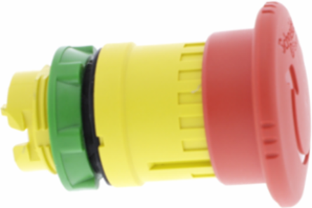 Harmony XB5 Emergency Stop Button Head 40mm, IP66/IP67/IP69, Red