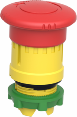 Harmony XB5 Emergency Stop Button Head 40mm, IP66/IP67/IP69, Red