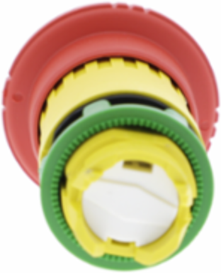 Harmony XB5 Emergency Stop Button Head 40mm, IP66/IP67/IP69, Red