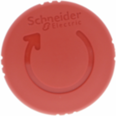 Harmony XB5 Emergency Stop Button Head 40mm, IP66/IP67/IP69, Red