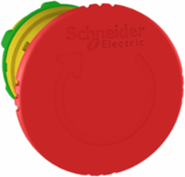 Harmony XB5 Emergency Stop Button Head 40mm, IP66/IP67/IP69, Red