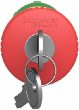 Harmony XB5 Emergency Stop Head, 40mm Red Mushroom, IP66/IP67/IP69K