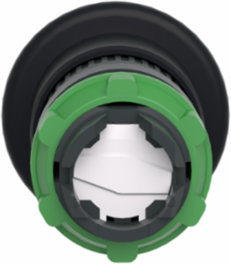 Harmony XB5 Black 40mm Mushroom Pushbutton Head, IP66, Latching