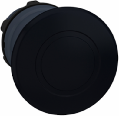 Harmony XB5 Black 40mm Mushroom Pushbutton Head, IP66, Latching