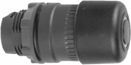 Harmony XB5 30mm Black Mushroom Push Button, IP66, Latching, Push-Pull