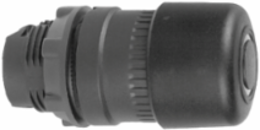 Harmony XB5 30mm Black Mushroom Push Button, IP66, Latching, Push-Pull