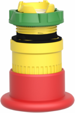 Harmony XB5 Emergency Stop Push-Button Head, 40mm Red Mushroom, IP66/IP67/IP69K
