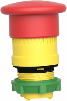 Harmony XB5 Emergency Stop Push-Button Head, 40mm Red Mushroom, IP66/IP67/IP69K