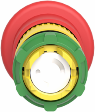 Harmony XB5 Emergency Stop Push-Button Head, 40mm Red Mushroom, IP66/IP67/IP69K