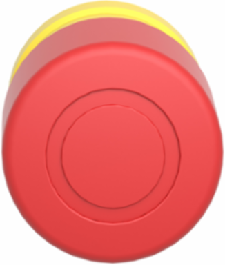 Harmony XB5 Emergency Stop Push Button Head, 30mm Round, IP66, Red Mushroom