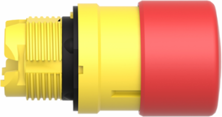 Harmony XB5 Emergency Stop Push Button Head, 30mm Round, IP66, Red Mushroom