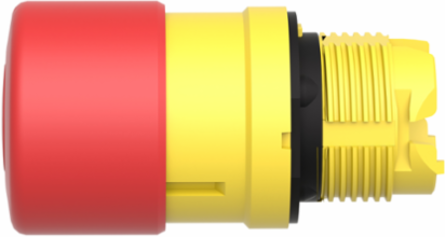 Harmony XB5 Emergency Stop Push Button Head, 30mm Round, IP66, Red Mushroom