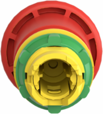 Harmony XB5 Illuminated Emergency Stop Head, 40mm Mushroom, IP54