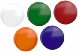 Harmony XB5 LED Pilot Light Head, 22mm, 5 Colors, IP66, Round Design