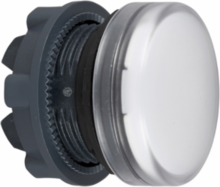 Harmony XB5 22mm Pilot Light Head, White, IP66, BA9s Base