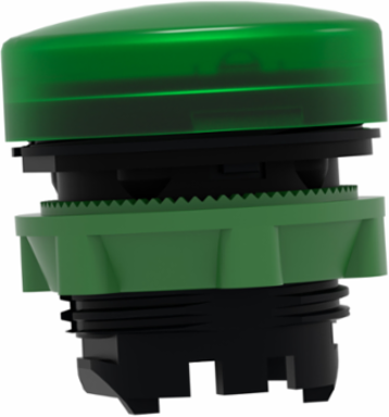 Harmony XB5 Green Pilot Light Head, 22mm, IP66, BA9s Base