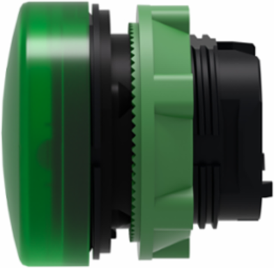 Harmony XB5 Green Pilot Light Head, 22mm, IP66, BA9s Base