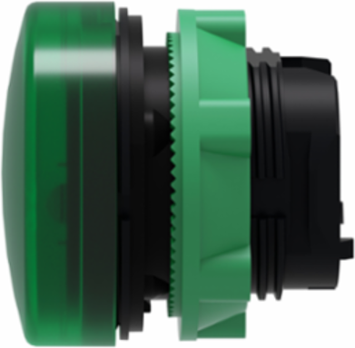Harmony XB5 Green Pilot Light Head, 22mm, IP66, Universal LED