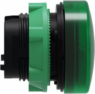 Harmony XB5 Green Pilot Light Head, 22mm, IP66, Universal LED
