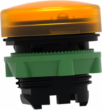 Harmony XB5 Pilot Light Head, 22mm, Orange, IP66, Metal