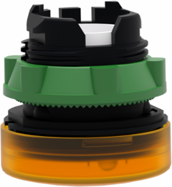 Harmony XB5 Pilot Light Head, 22mm, Orange, IP66, Metal